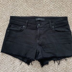 Genetic Stevie Black Denim Shorts